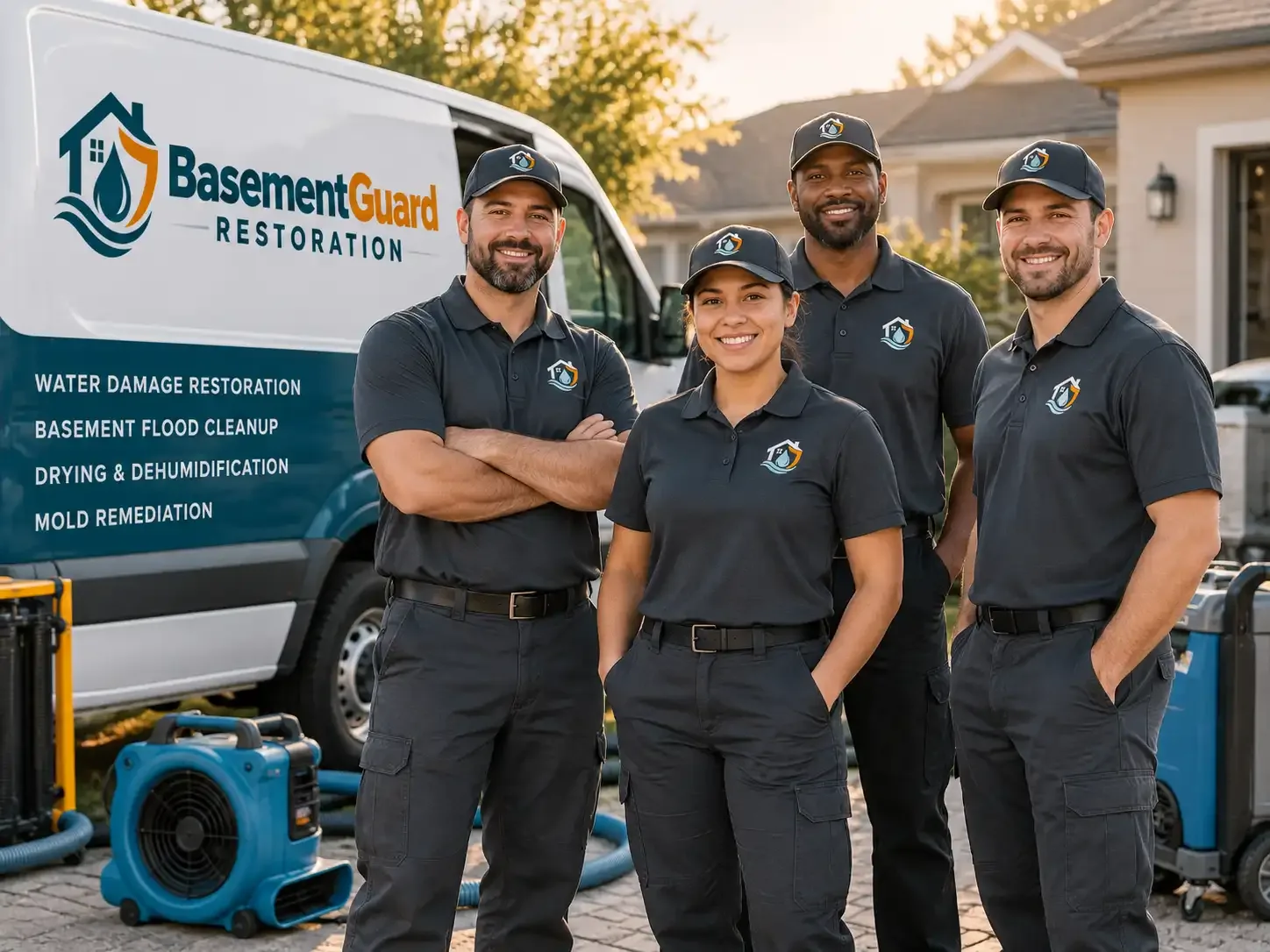 Basement Water Damage Restoration company in Lawrence, MI